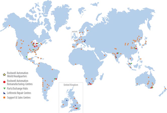 Map of the world